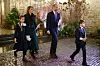 Princ William, Kate, Charlotte i Louis prilikom odllaska s ovogodišnjeg božićnog koncerta u Westminsterskoj katedrali
