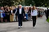 Kai je svoje majice predstavila uz djedovu podršku prije nego su se zajedno otputili na golf turnir u New York