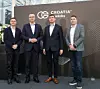 07.04.2022., Rijeka - Otvorenje poslovnice Croatia Osiguranja u Rijeci. Uprava Croatia osiguranja.