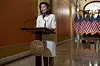 Speaker of the United States House of Representatives Nancy Pelosi (Democrat of California) delivers a statement on Capitol Hill, in Washington D.C., Tuesday, May 12, 2020, on the Heroes Act aid package introduced by House democrats. The legislation provides nearly trillion for states and cities, and
