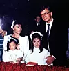 Patrizia Reggiani i Maurizio Gucci s kćerima Alessandrom i Allegrom.