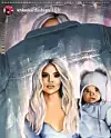 Khloe Kardashian podijelila je na Instagramu jaknu sa svojim likom.