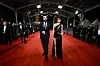 Francuski redatelj Romain Gavras i Dua Lipa na kanskoj premijeri filma 'Kralj Alžira'