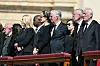 Na pogreb su stigli i belgijski kralj Philippe i kraljica Mathilde