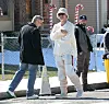 Brad Pitt i George Clooney na snimanju 'Vukova'