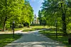 Pavilion in park Maksimir in Zagreb, Croatia