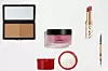 Mat bronzer Victoria Beckham Beauty (398 kn - s ambalažom; 329 kn - nadopuna)/Red Camellia krema za lice Chanel (754 kn - s ambalažom; 652 kn - nadopuna)/Ruž za usne Sisley (412 kn - s ambalažom; 330 kn - nadopuna)/Olovka za obrve Charlotte Tilbury (171 kn - s ambalažom; 103 kn - nadopuna)
