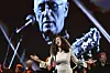 Vela Luka, 300720. Koncert Evo mene medju moje na kojem mlade snage hrvatske glazbene scene pjevaju pjesme od kojih je Oliver svojim izvedbama napravio evrgreene hrvatske glazbe. Na fotografiji: Sabrina Hebiri. Foto: Ante Cizmic / CROPIX