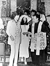 Mick i Bianca Jagger na vjenčanju 1971. godine u Saint Tropezu
