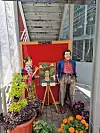 U kući u kojoj je muzej meksičke umjetnice, Frida je živjela sa suprugom Diegom Riverom