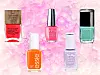 Nails.Inc 73% Plant Power '21 Free' (Time For a Reset)- £9 (Cult Beauty) // Essie Summr Edition (Tangerine Tease) - 64 kn (Notino) // OPI Infinite Shine2 (Pink Passes) - 79,90 kn (dm) // Barry M Gelly Hi-Shine Nail Polish (Grape Soda)- £4.50 (Asos) // Chanel Le Vernis (Verde Pastello) - 247,02 kn (Notino)