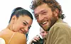405791 03: Italian actress Monica Bellucci (L) and French actor Vincent Cassel (R) pose during a photocall for Argentinian director Gaspar Noe's film