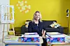 Zagreb, 020925. Diana Albert, ravnateljica Privatne osnovne skole centar, fotografirana u prostorijama skole.