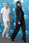 VENICE, ITALY - AUGUST 31: Vincent Cassel and Monica Bellucci attend