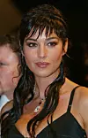 405826 06: Italian actress Monica Bellucci arrives at the Festival Palace to attend the screening of her film