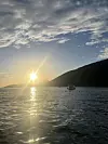 Zalazak sunca u Ribarskom selu