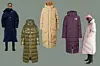 Jakna sa šalom Ganni; Garderoba (3550 kn)/ duga jakna Nike; Zalando (1869 kn)/ prošivena jakna Just Female; About You (1759 kn)/ prošivena jakna North Face; Zalando (2849 kn)/ pufasta jakna & Other Stories (249 eura)