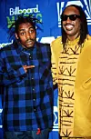 Stevie Wonder i Coolio u Los Angelesu 1995.