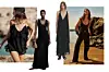 Top s volanima Zara/ rupičasta haljina Mango/ maksi haljina Massimo Dutti/ top i cargo hlače Zara