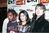 Coolio, Vanessa Mae i Noel Gallagher na dodjeli nagrada BRIT Awards 1996. u Londonu