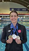 Mirela Kardašević s osvojenim odličjima