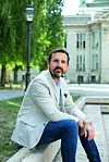Zagreb, 060921. Hrvatski drzavni arhiv. Psiholog Igor Miklousic za emisiju Dijane Culjak Bez brige.