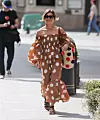 London, UNITED KINGDOM - Zoe Hardman looks fabulous polka-dot and sandals exits Heart radio *UK Clients - Pictures Containing Children Please Pixelate Face Prior To Publication*,Image: 531195595, License: Rights-managed, Restrictions: , Model Release: no, Credit line: BACKGRID / Backgrid UK / Profimedia