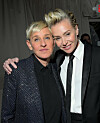 Ellen DeGeneres i Portia de Rossi na dodjeli Zlatnih globusa 2020.