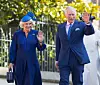 Kralj Charles i kraljica Camilla u Windsoru u travnju 2023.
