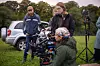 Vida Skerk na snimanju filma