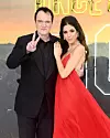 LONDON, ENGLAND - JULY 30: Director Quentin Tarantino and Daniella Pick attend the