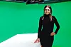 Mila Horvat u virtualnom studiju TV Arene.