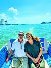 Jacqueline Marovac i suprug Olivier Ertzbischoff na izletu za Encanto