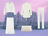 Džemper -149,90 kn (Bershka) // Blazer s trakom - 549.90 kn (Mango) // Max Mara hlače - 225 eura (Matches Fashion) // Midi suknja - 39,99 € (H&M) // Torbica preko ramena - 99 kn - na akciji (Mohito)