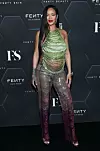 Rihanna tijekom predstavljanja svoje kozmetike Fenty Beauty.