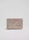 LK Bennett Rose Pink Crystal Shoulder Bag (snižena na 135,79 eura)