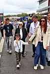Na slici sa suprugom i sinom na utrci Formule 1 ovo ljeto u Mađarskoj