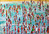 BAČVICE, KATICA I JA, Split, 2009., akrilik na platnu, 72 x 104 cm