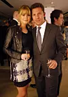 S budućim suprugom Nickom Candyjem na gala proslavi objave imena tisuću najmoćnijih ljudi u Velikoj Britaniji 2009.
