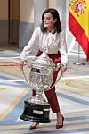 Kraljica Letizia je zaradila simpatije no na kraju je uspjela podići velebni pehar