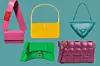 Mini torbica Jacquemus (4253 kn)/ torbica Balenciaga (10,646 kn)/ torbica Burberry (10,163 kn)/ torkutasta torbica Prada (2250 eura)/ prošivena torba Bottega Veneta (2500 eura)