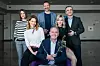 Zagreb, 060420. Ekipa HRT-ove emisije Dobro jutro Hrvatska. Na fotografiji: Doris Pincic Rogoznica, Zlata Muck, Mirko Fodor, Davor Mestrovic, Maja Ciglenecki i Ognjen Golubic. Foto: Neja Markicevic / CROPIX