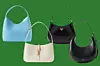 Torba od kože Mansur Gavriel (3726 kn)/ torba Saint Laurent (10,916 kn)/ Prada Cleo torba od kože (2400 eura)/ zaobljena torba Oroton (2672 kn)