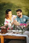 Antonella i njezin muž koji je zadužen za tehničku podršku u projektu