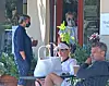 EXCLUSIVE: Ellen DeGeneres and Portia DeRossi who have been staying inside their fancy home in Santa Barbara, take a break from being cooped up what Ellen described as, her
