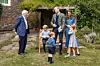 Princ i princeza s djecom i Sir Davidom Attenboroughom u vrtovima kensingtonske palače