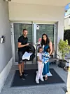 Mario i Anita Musa s kćeri Alexandrom i sinom Adrianom
