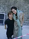 Zvijezda 'Igre prijstolja' Peter Dinklage i Sanja Srdić Jungić na snimanju serije u Dubrovniku.