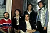 Postava benda Genesis iz 1975.: Phil Collins, Steve Hackett, Mike Rutherford, Tony Banks i Peter Gabriel