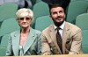 Sandra i David Beckham